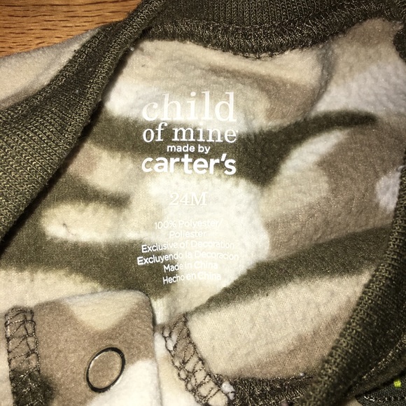 24 month size, one piece PJs - Picture 2 of 3